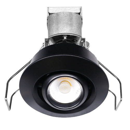 1 LV Round Gimbal Downlight: Mini-Line