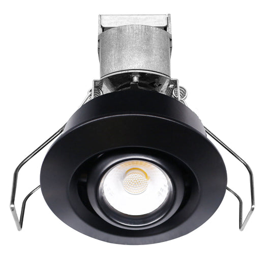 1 LV Round Gimbal Downlight: Mini-Line