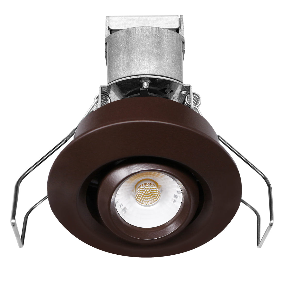 1 LV Round Gimbal Downlight: Mini-Line