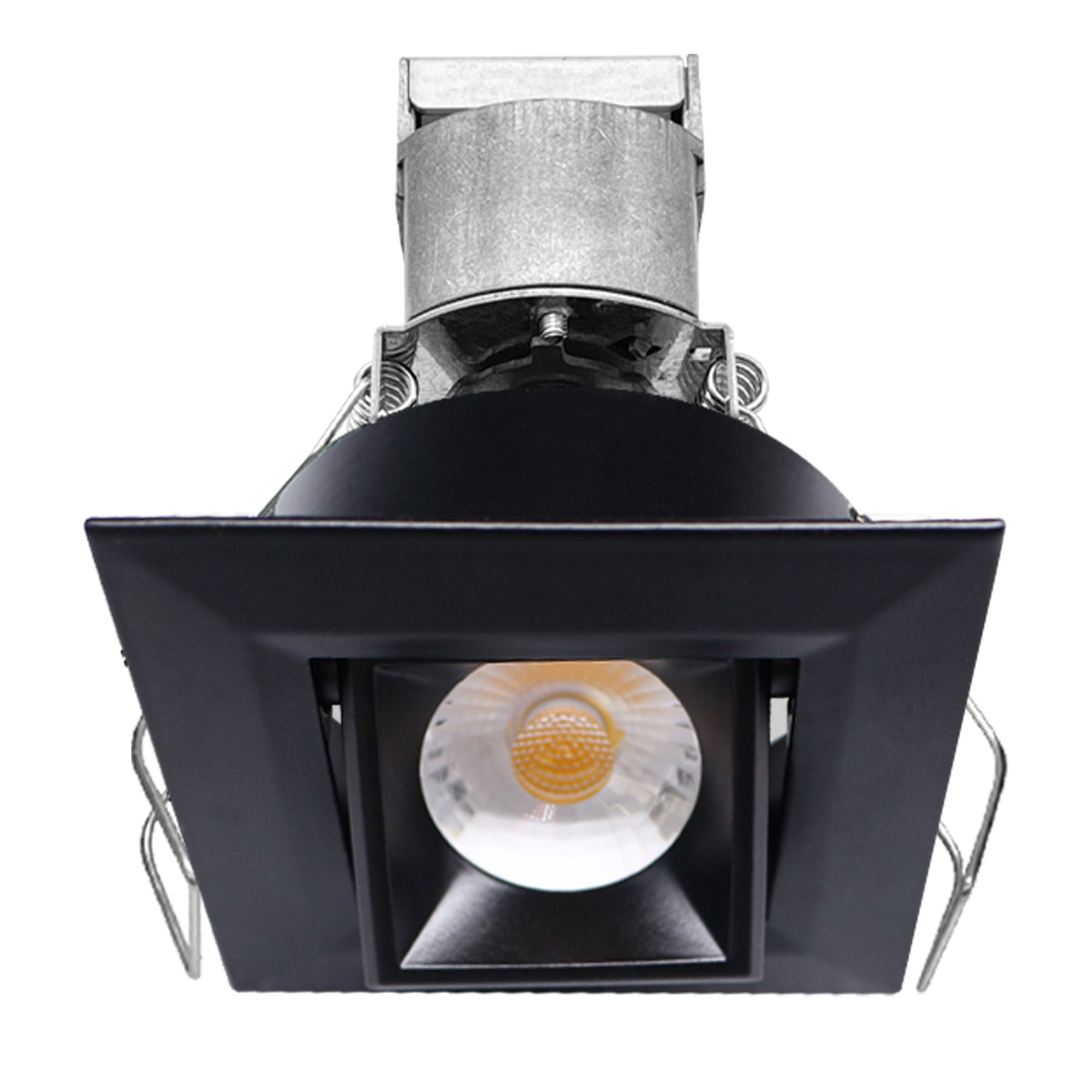 1 LV Square Gimbal Downlight: Mini-Line