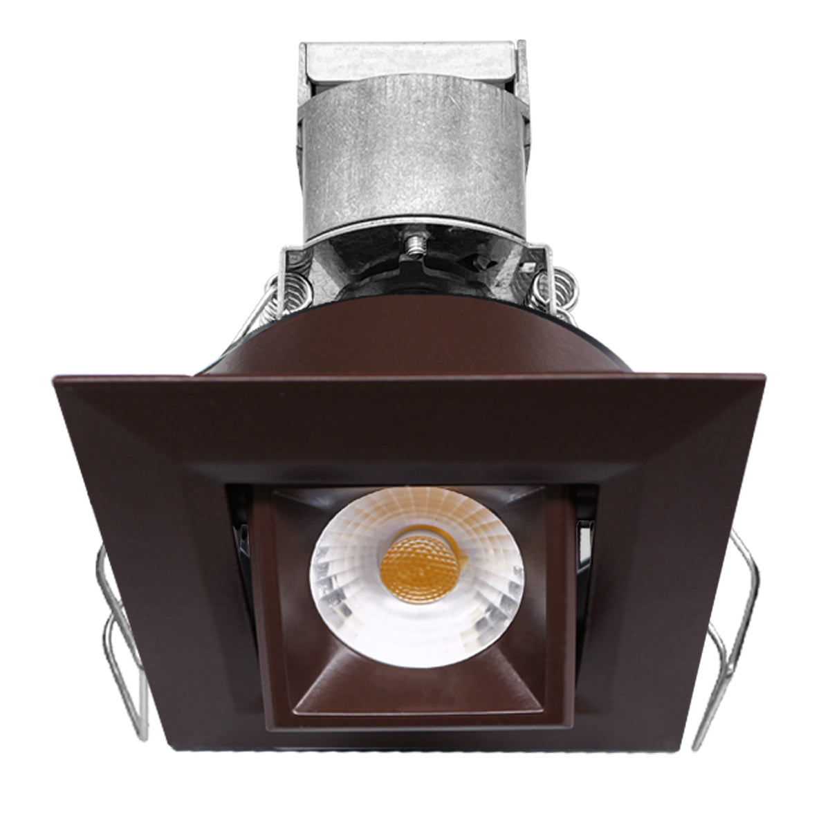 1 LV Square Gimbal Downlight: Mini-Line