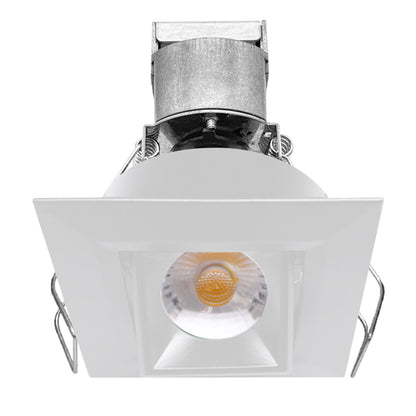 1 LV Square Gimbal Downlight: Mini-Line