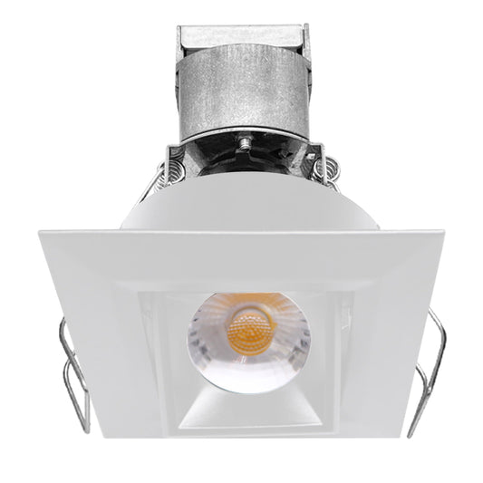 1 LV Square Gimbal Downlight: Mini-Line
