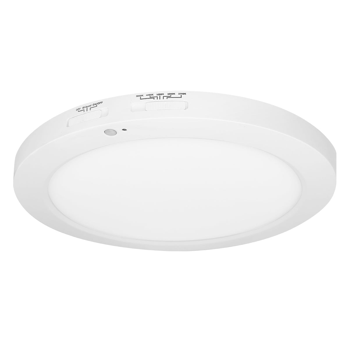 12 Surface Mount Round: Slim-Line