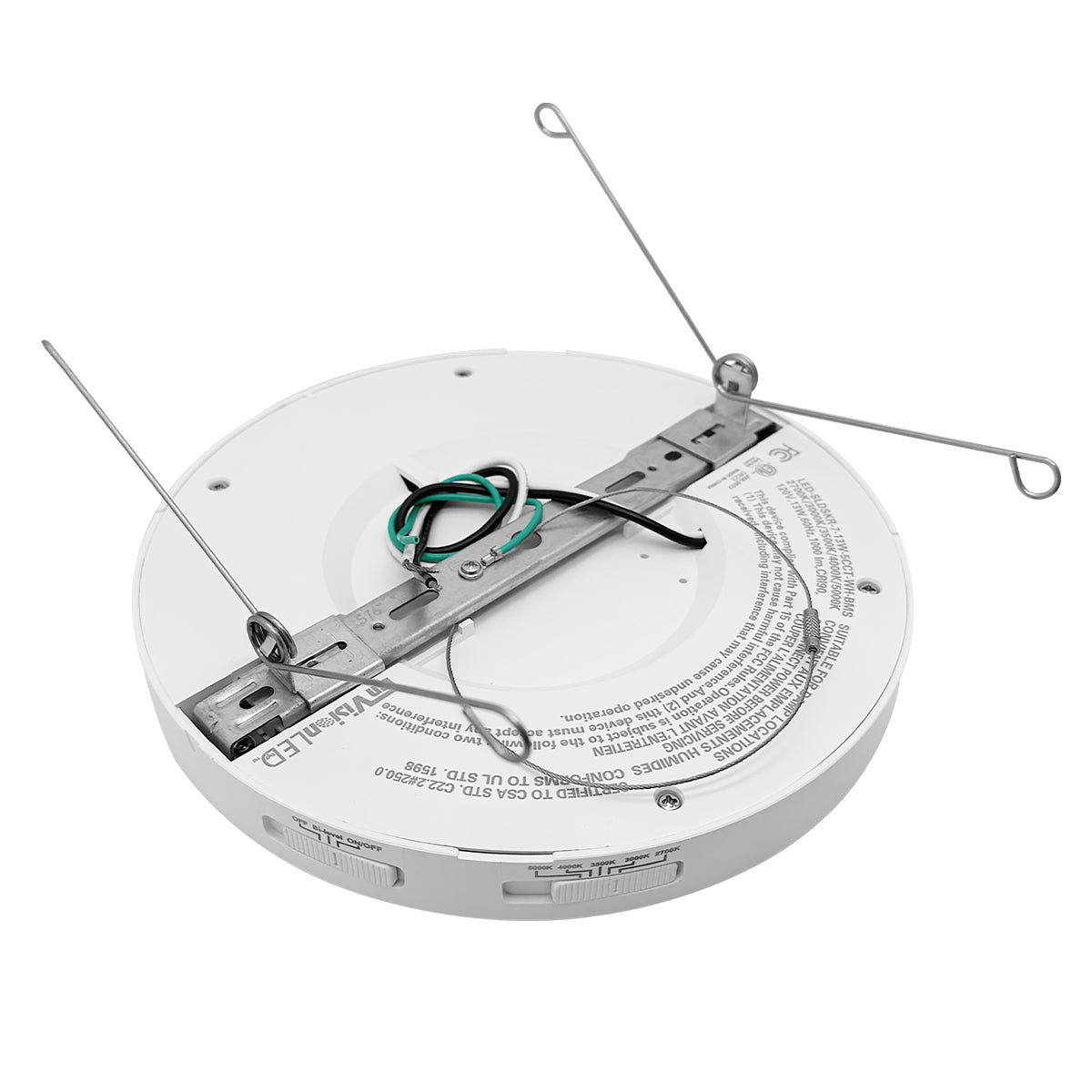 12 Surface Mount Round: Slim-Line