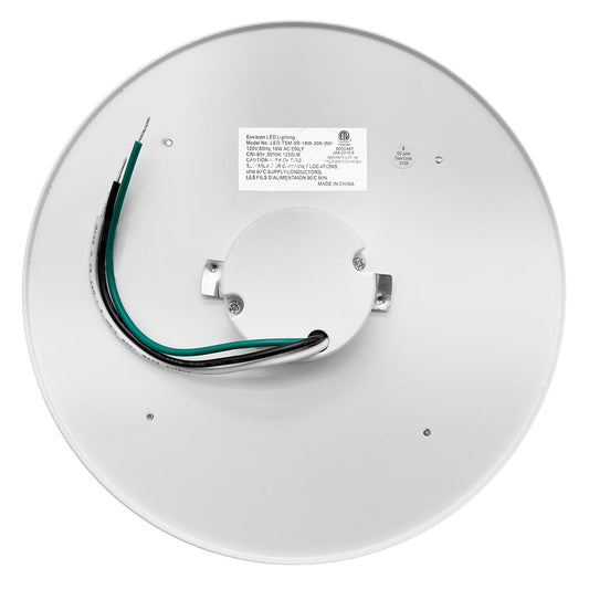 11 Round Surface Mount: Trimless-Line